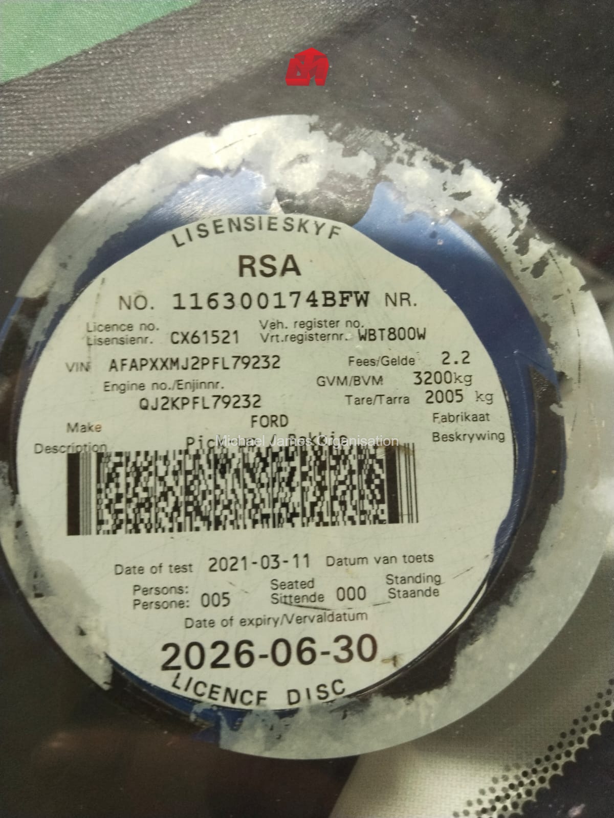 2015 FORD RANGER 2.2 TDCI XLS 4X4 P/U D/C thumbnail 8
