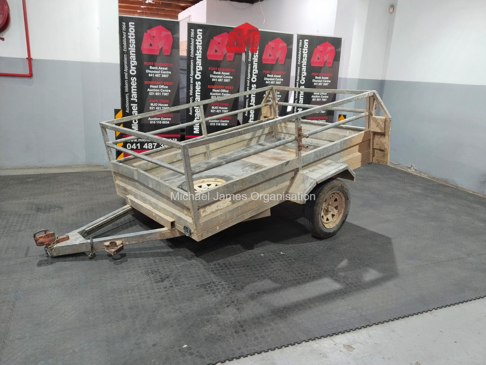 2017 BLACK SMITHYS TRAILER