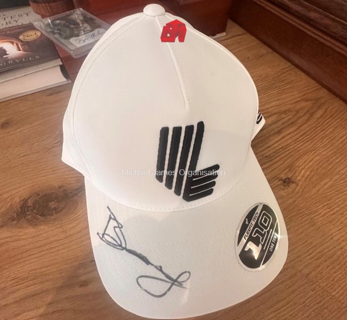 LIV memorabilia Cap and Flag signed by Bryson De Chambeau thumbnail 2