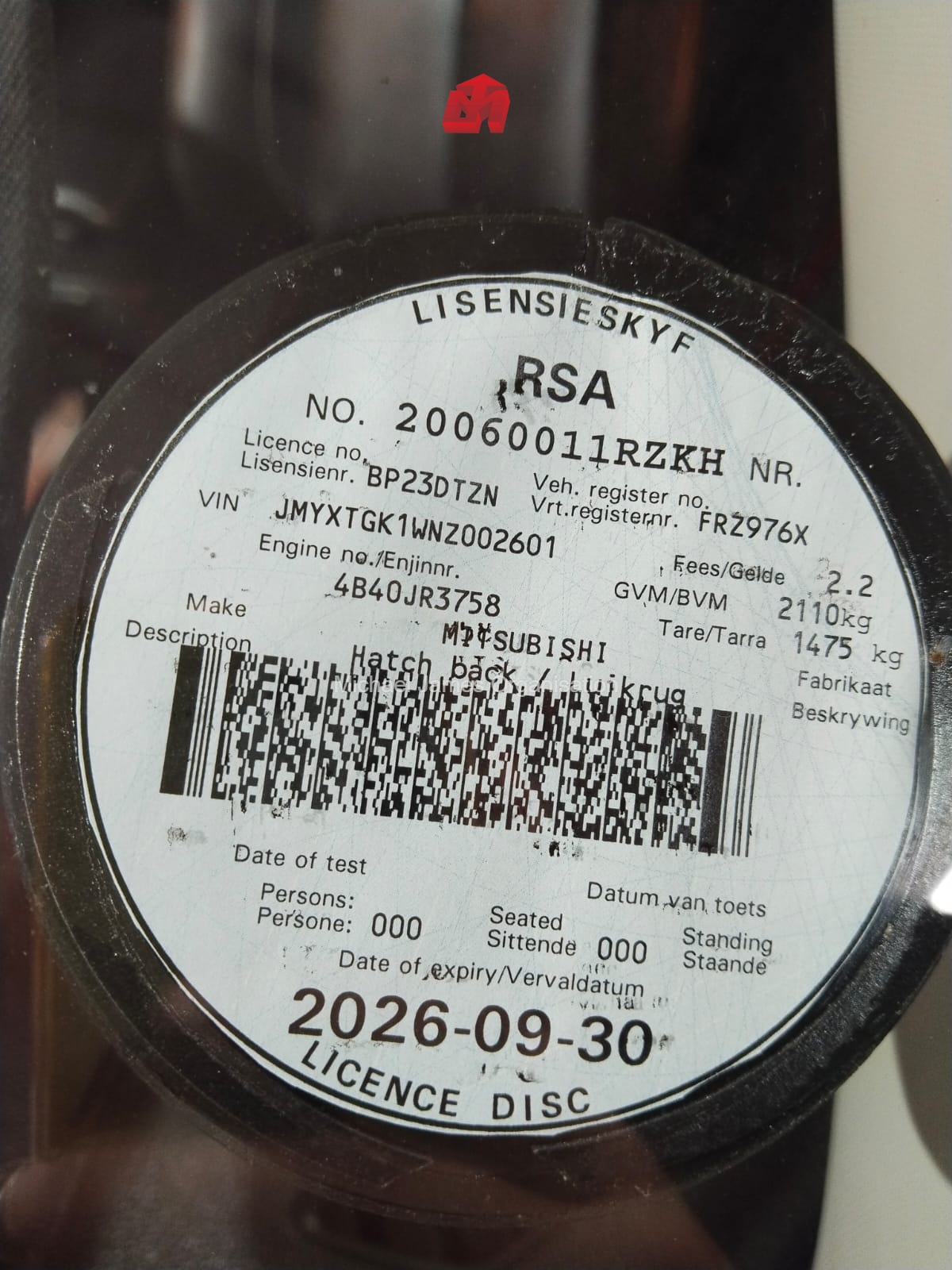 2023 MITSUBISHI ECLIPSE CROSS 1.5T GLS CVT thumbnail 8