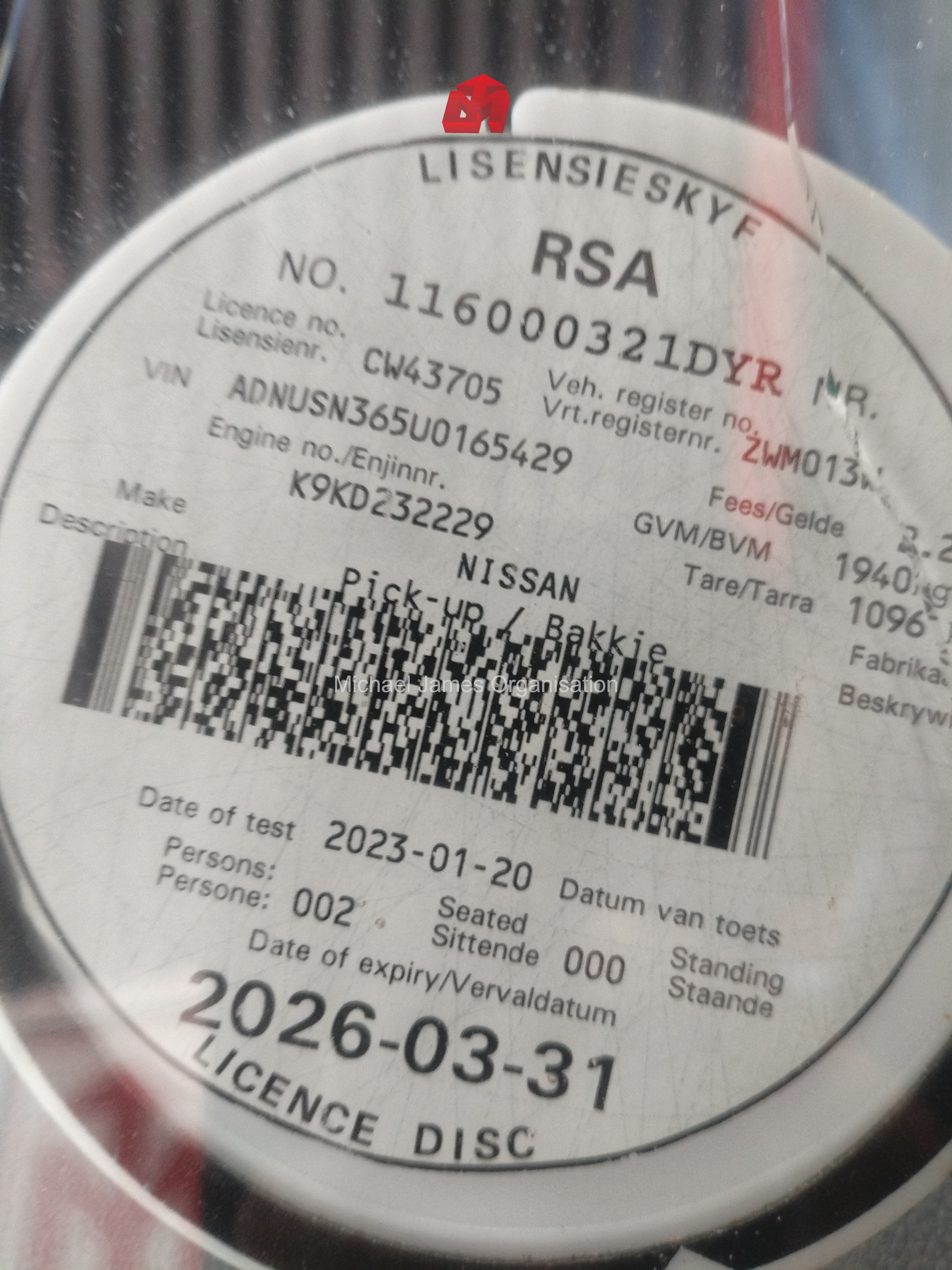 2019 NISSAN NP200 1.5 DCi A/C SAFETY PACK P/U S/C thumbnail 10