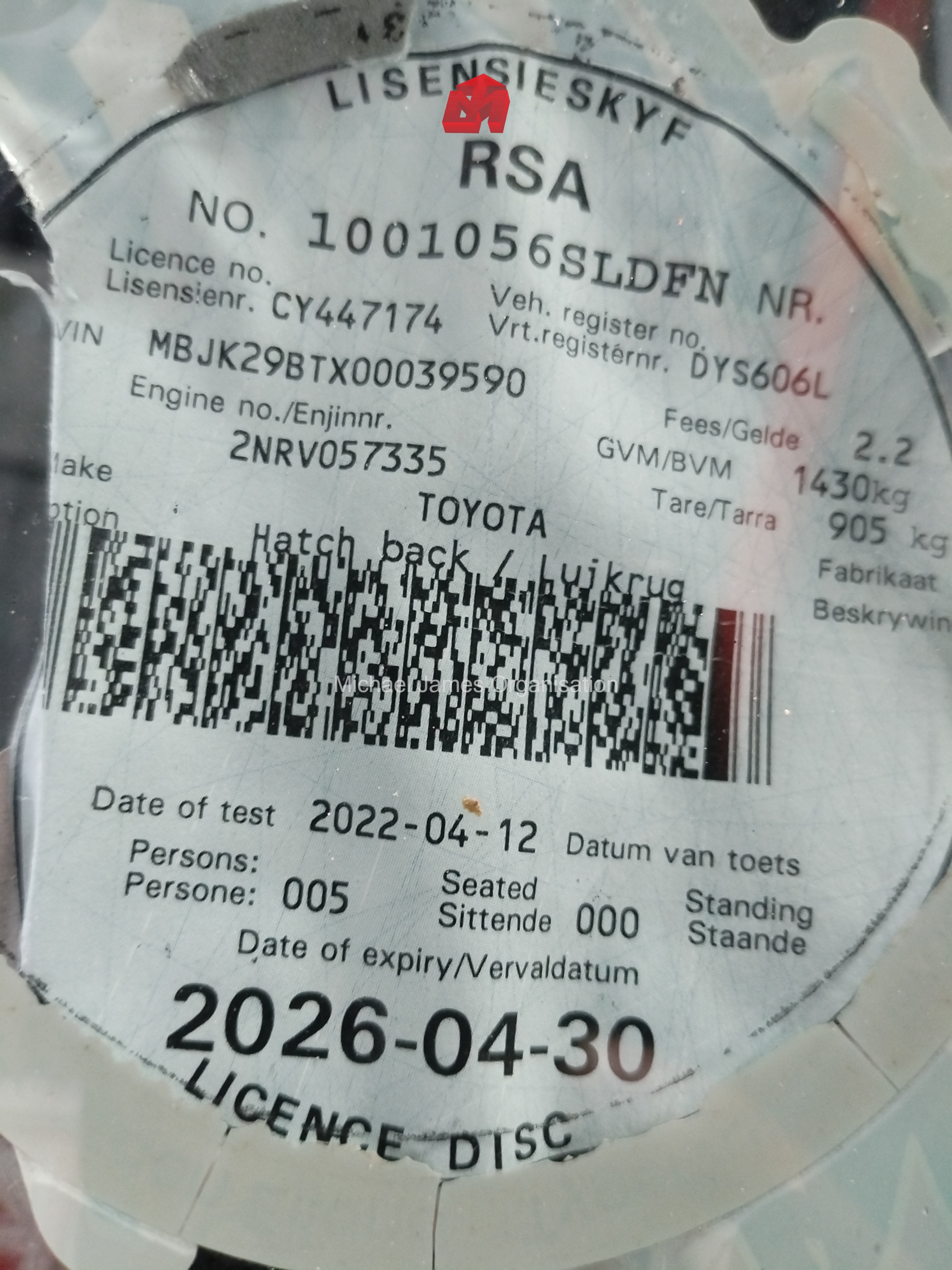 2012 TOYOTA ETIOS 1.5Xs/ SPRINT 5DR thumbnail 11