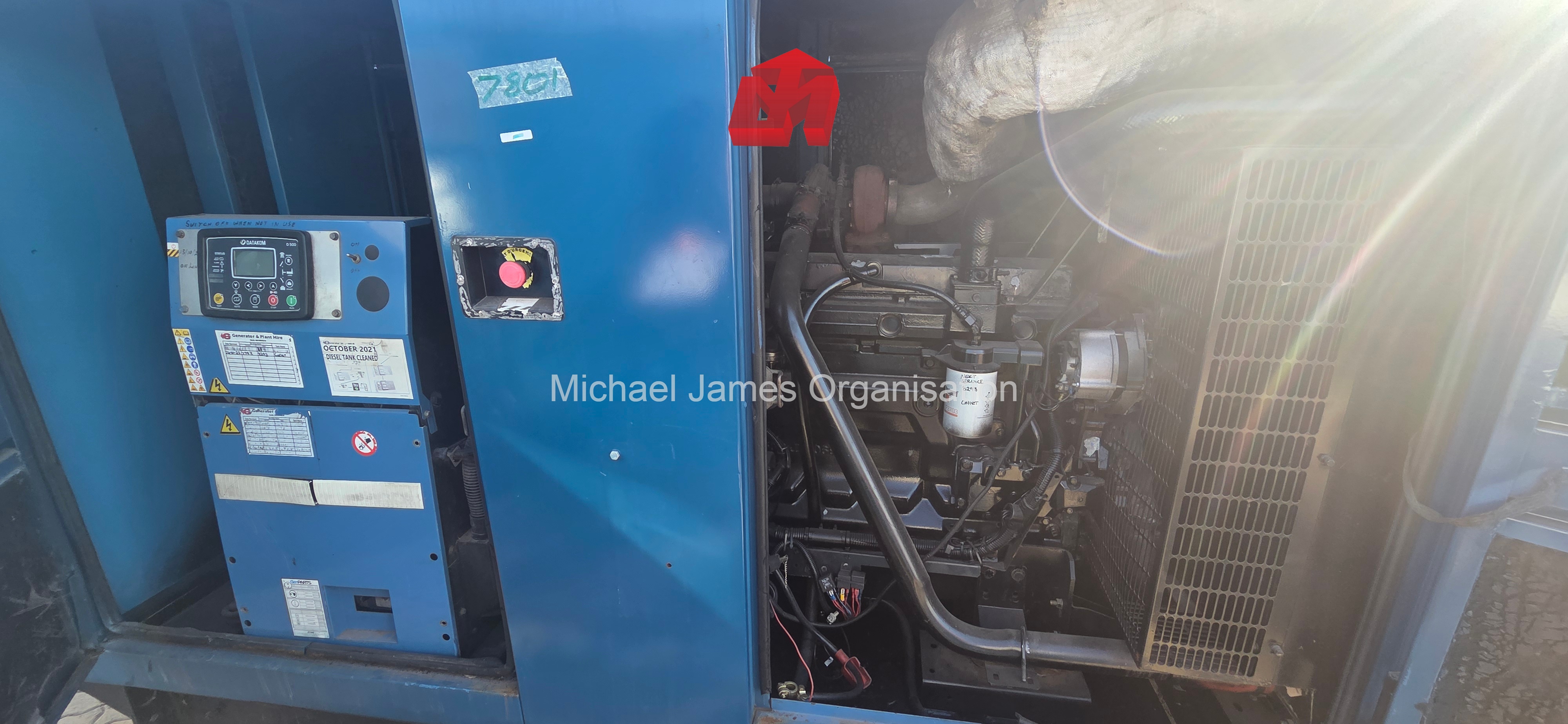 150KVA JOHN DEERE GENERATOR , DGS150.005 thumbnail 5