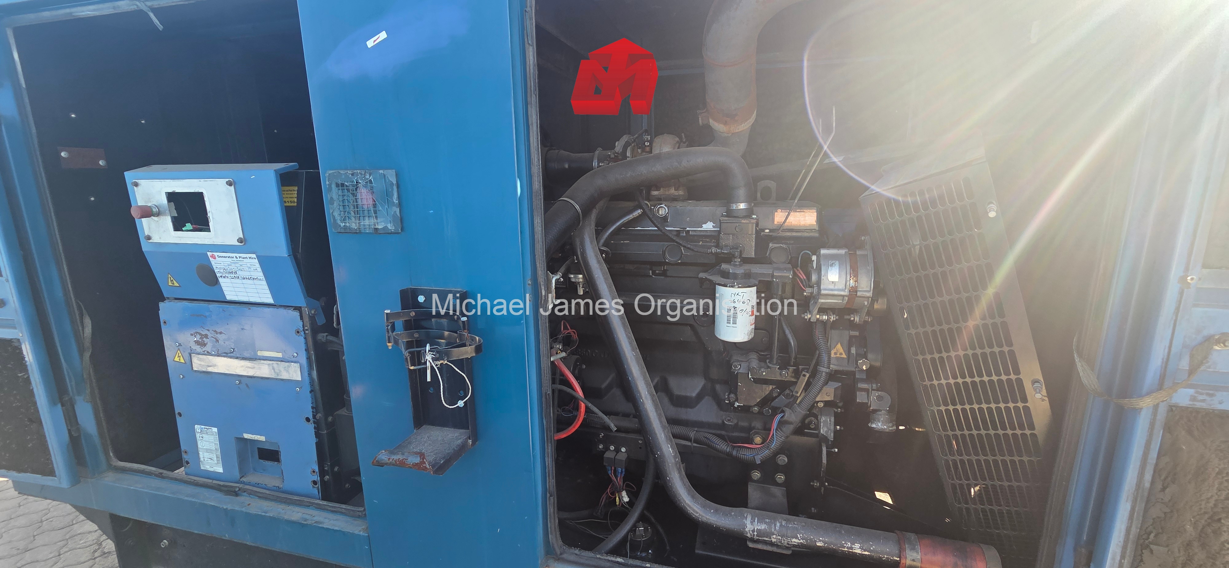 150KVA JOHN DEERE GENERATOR , DGS150.001 thumbnail 4