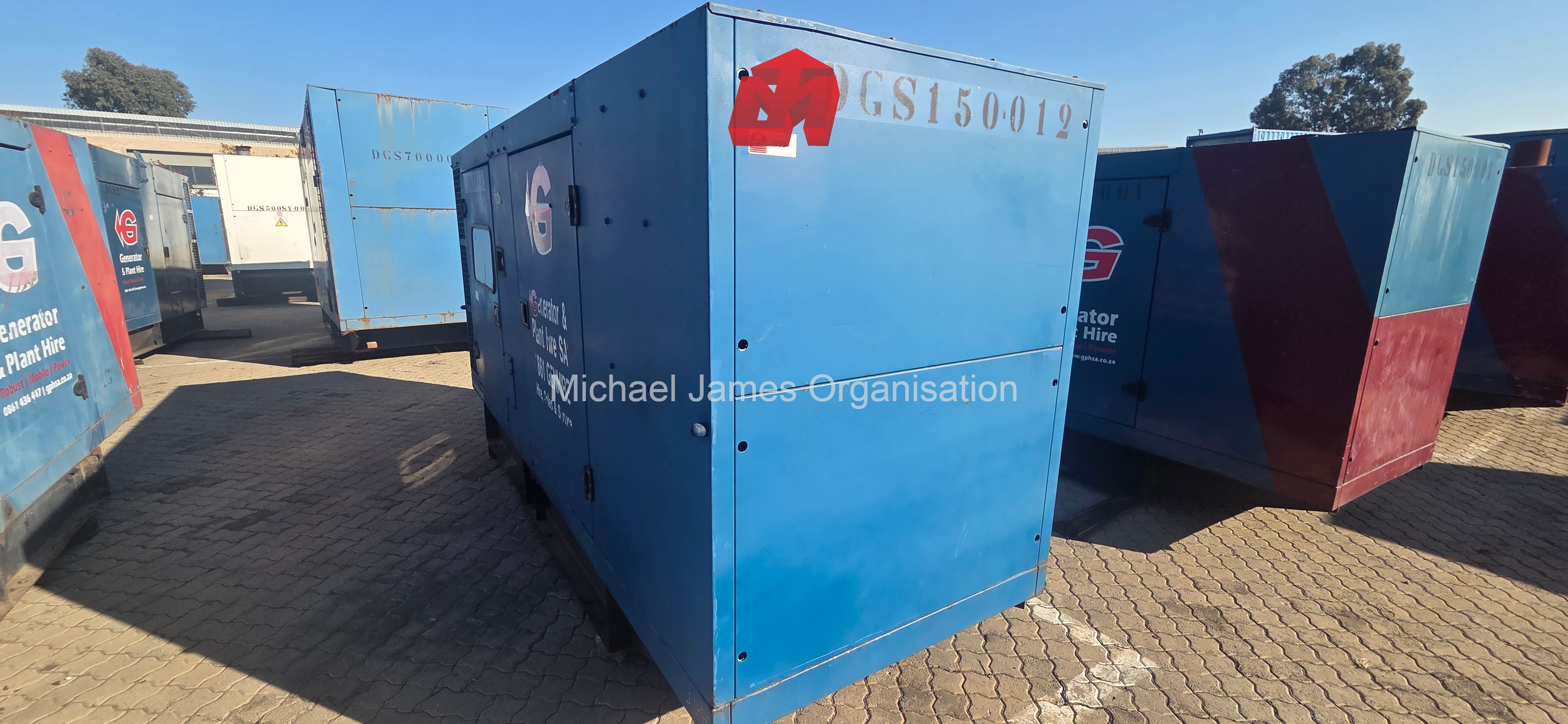 150KVA JOHN DEERE GENERATOR , DGS150.012 thumbnail 4
