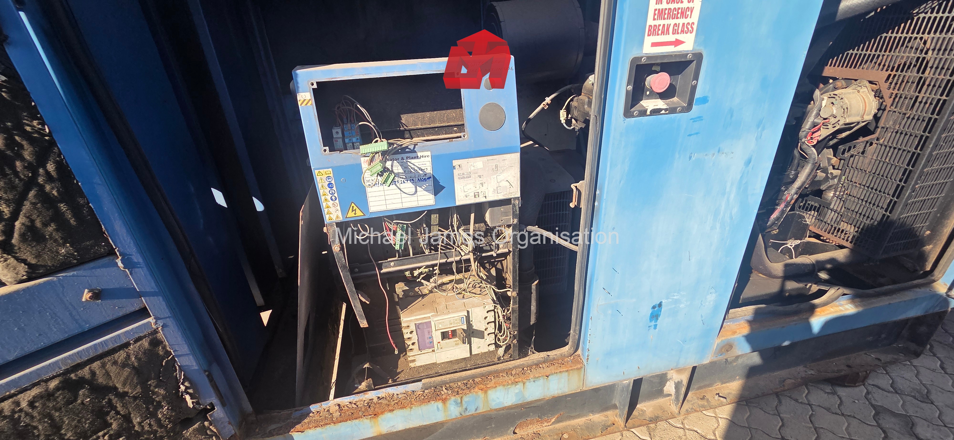 150KVA JOHN DEERE GENERATOR , DGS150.007 thumbnail 2
