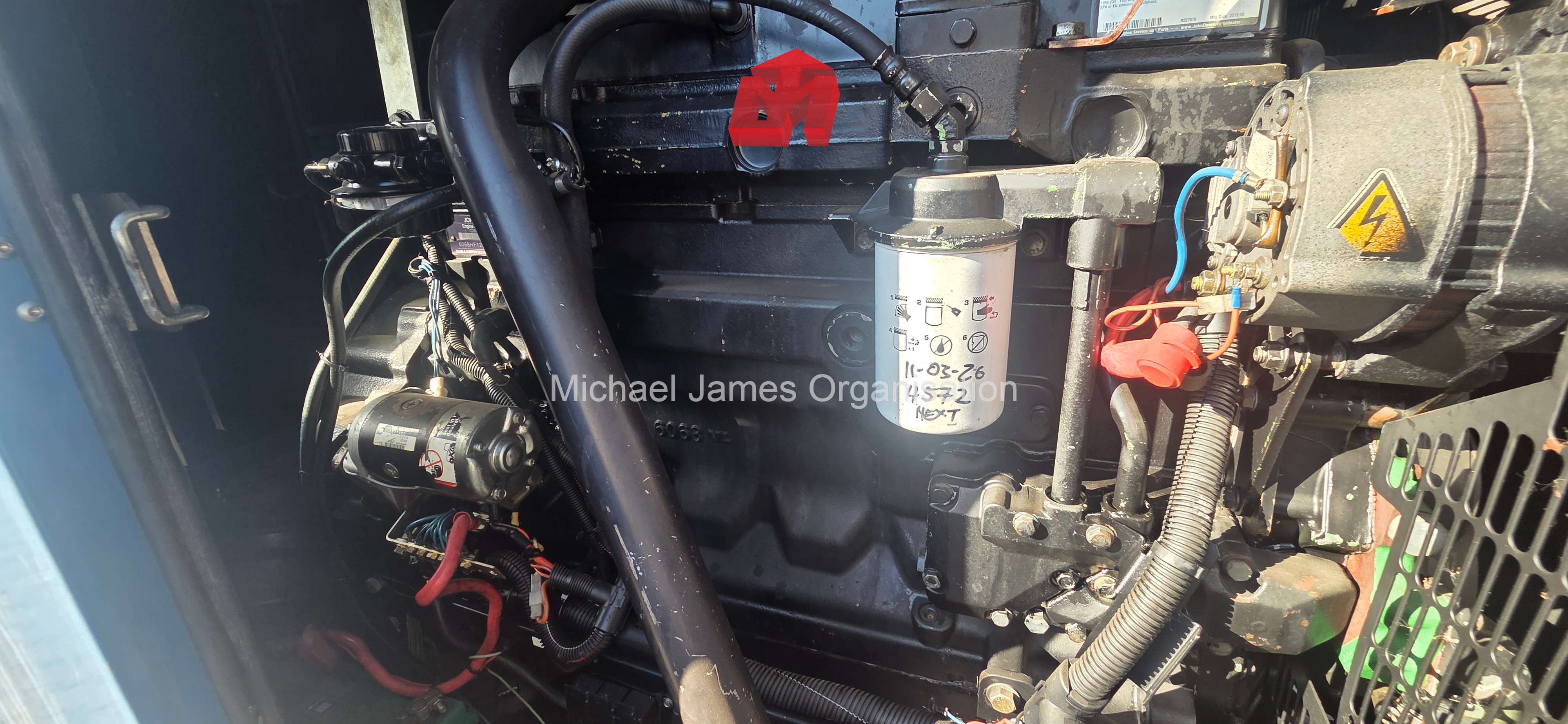 160KVA JOHN DEERE GENERATOR , DGS160.001 thumbnail 4