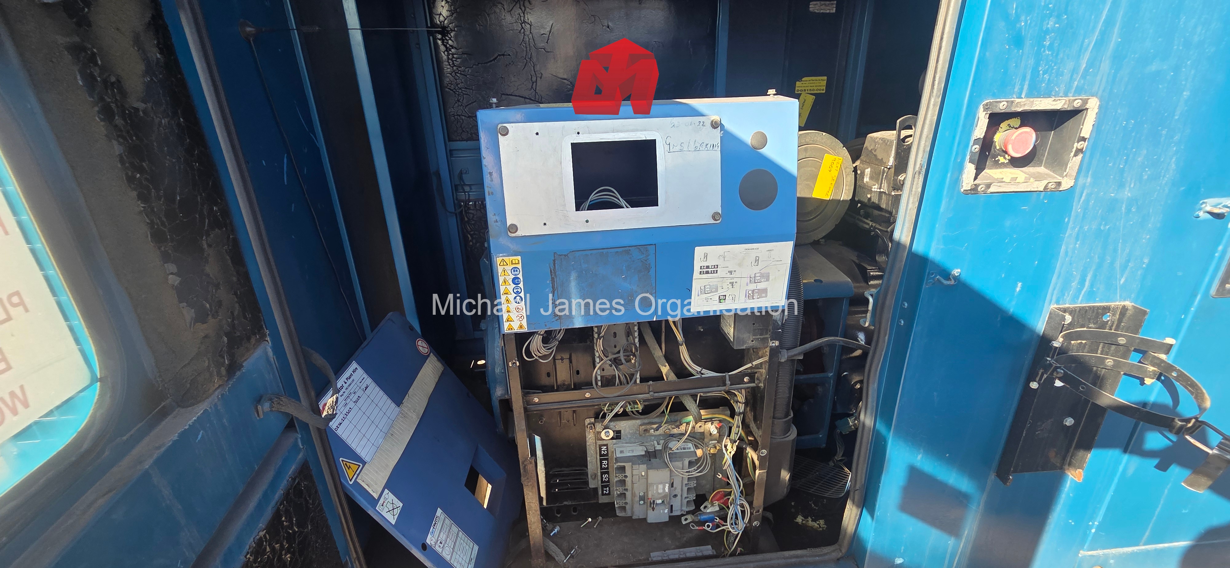 150KVA JOHN DEERE GENERATOR , DGS150.006 thumbnail 2