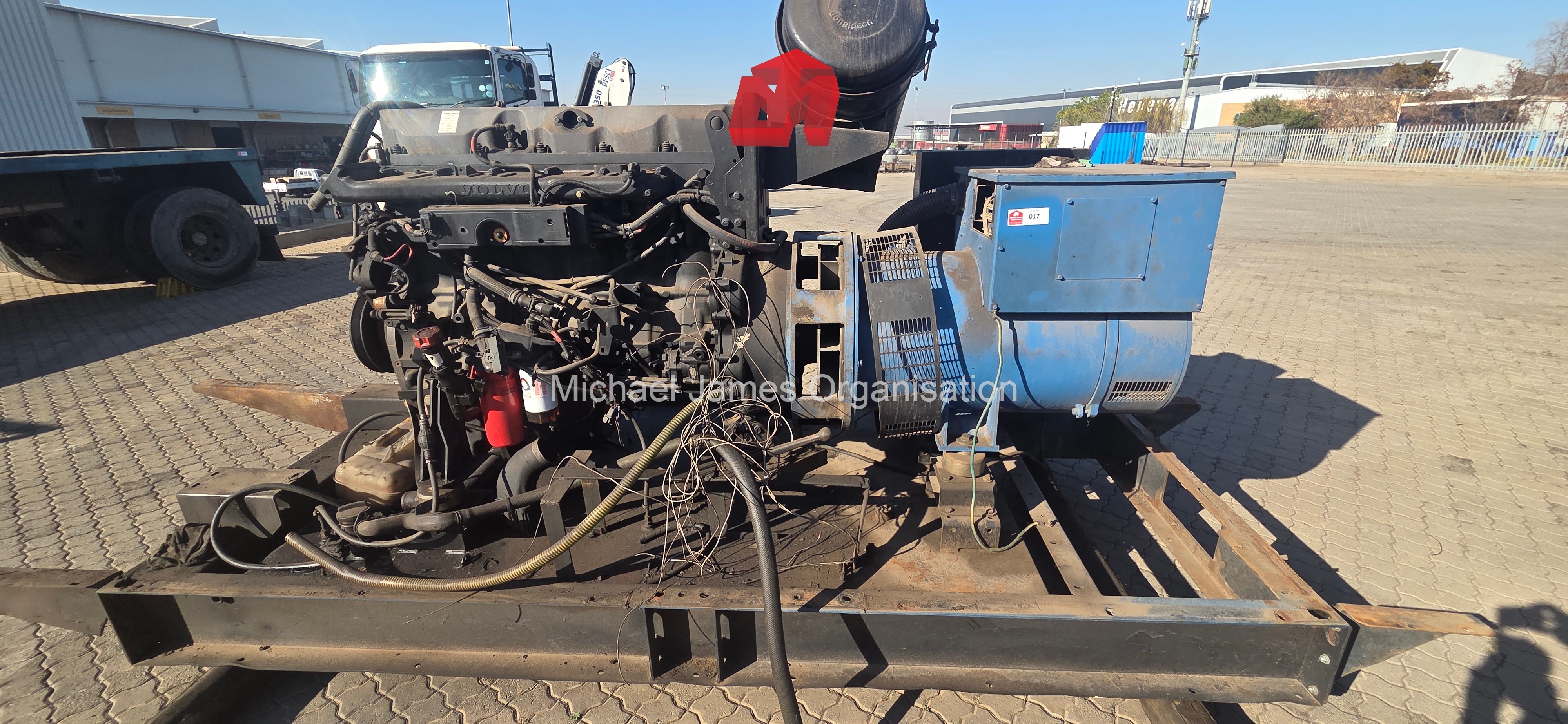 300KVA VOLVO PENTA GENERATOR , DGS300.003 thumbnail 6