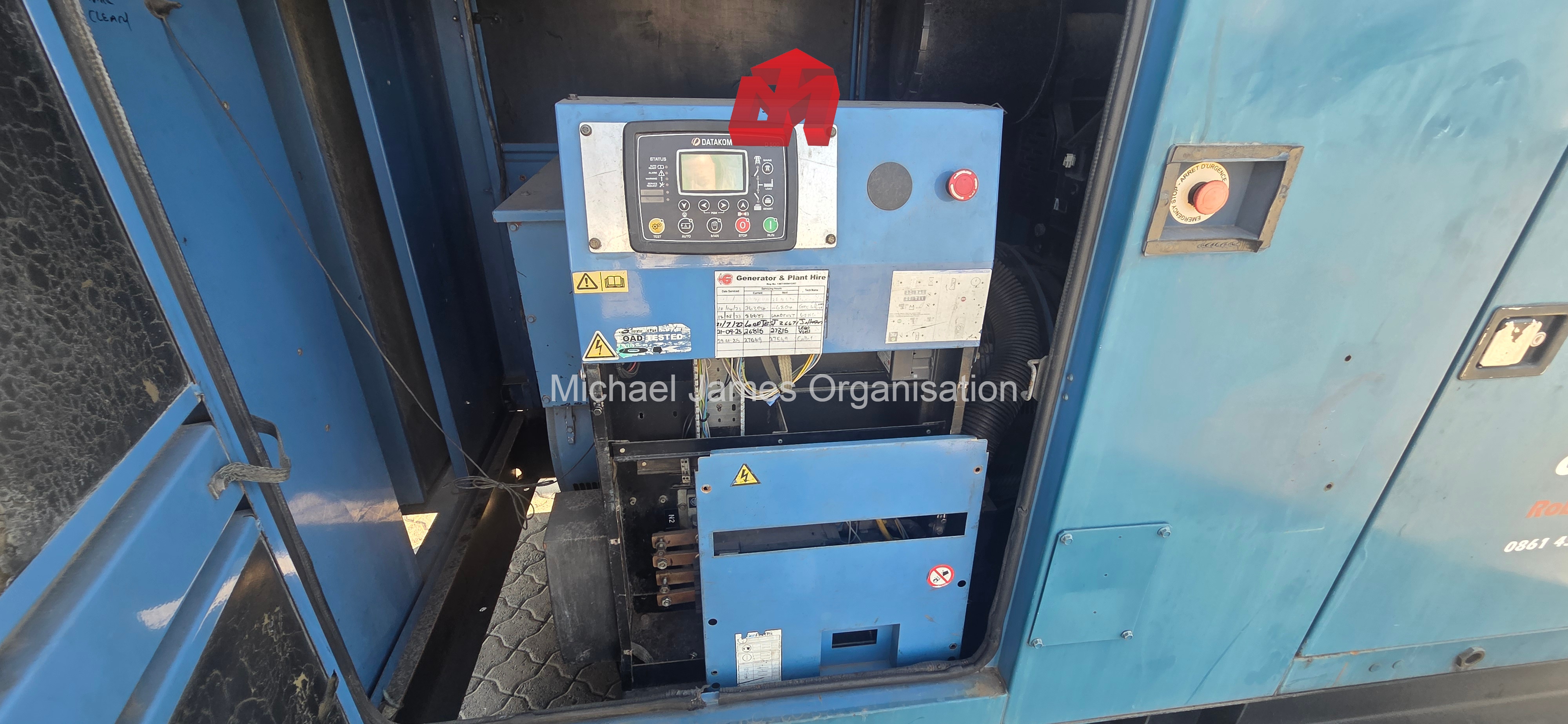 275KVA JOHN DEERE GENERATOR , DGS275.003 thumbnail 2