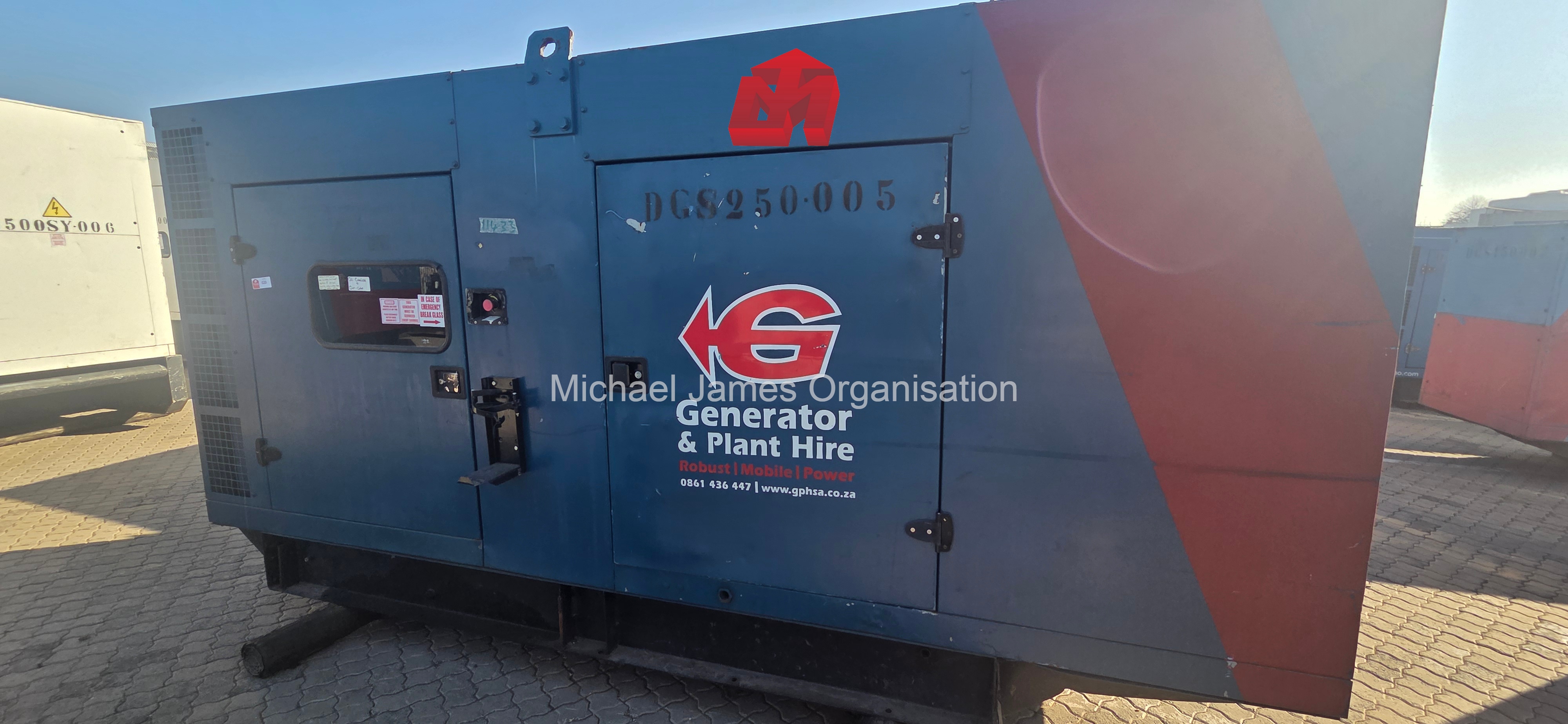 250KVA VOLVO PENTA GENERATOR , DGS250.005 thumbnail 5