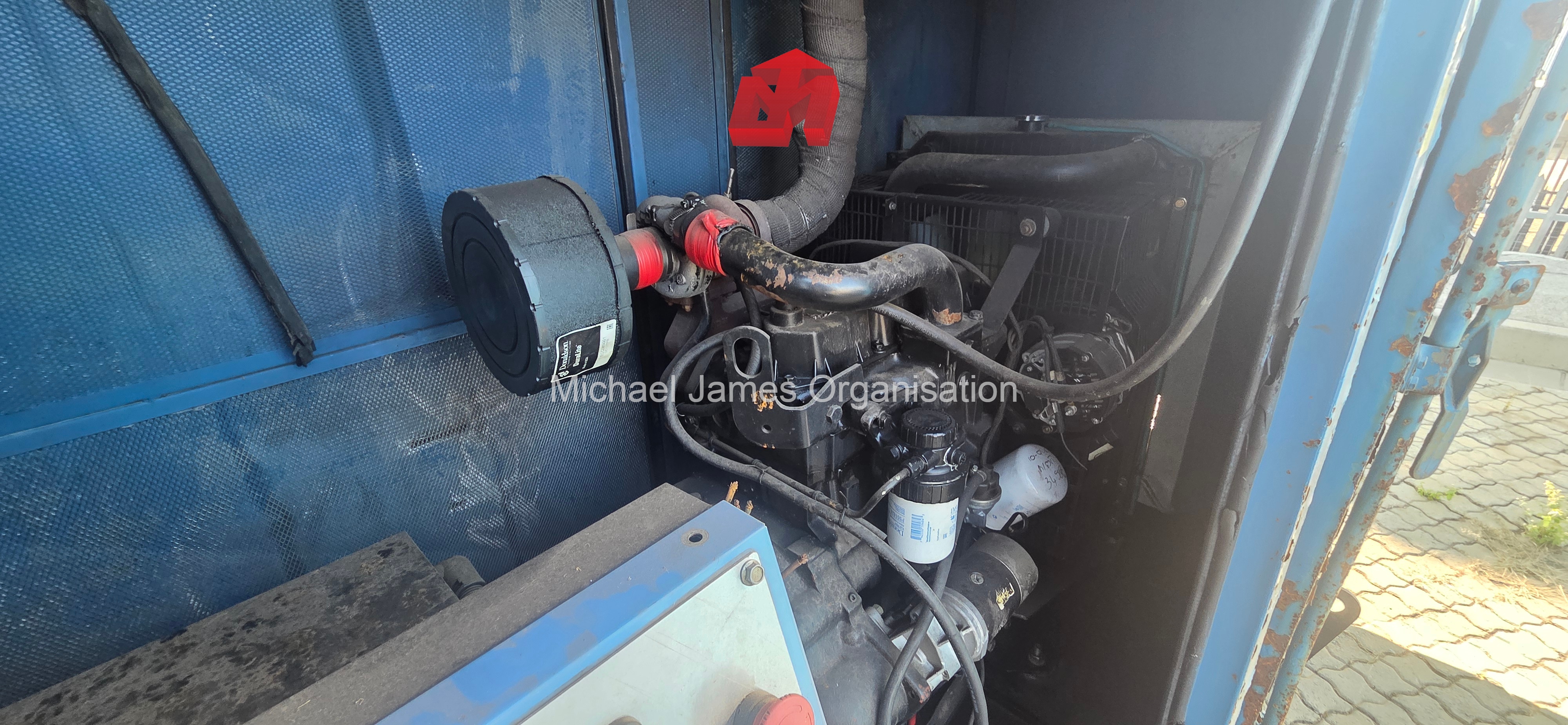 40kVA JOHN DEERE GENERATOR , DGS40SS.002 thumbnail 3