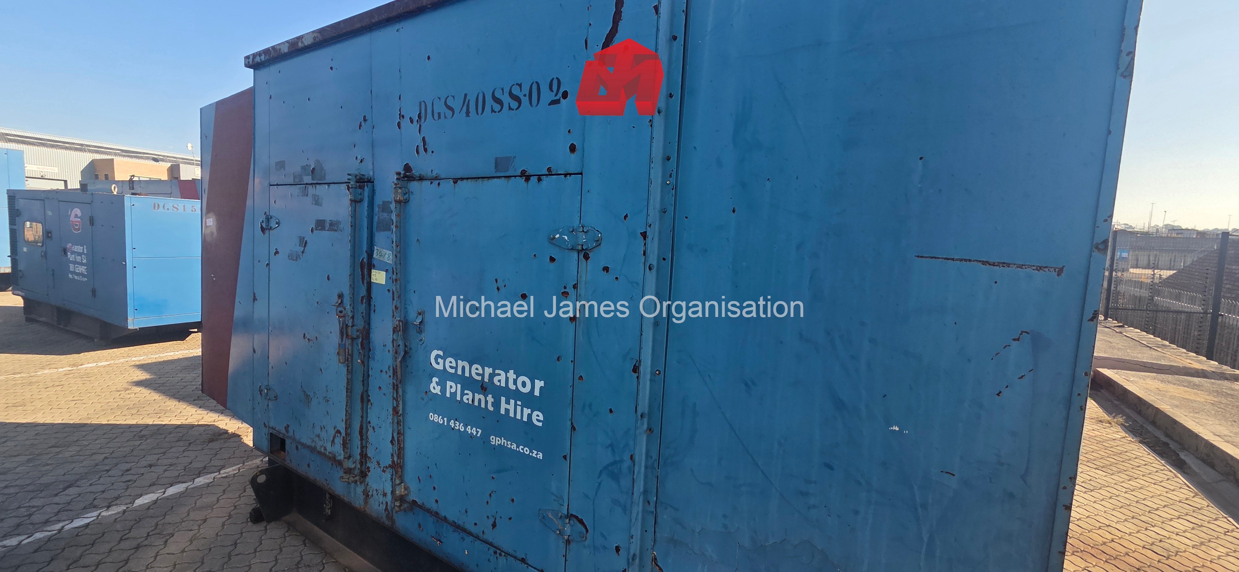 40kVA JOHN DEERE GENERATOR , DGS40SS.002 thumbnail 4