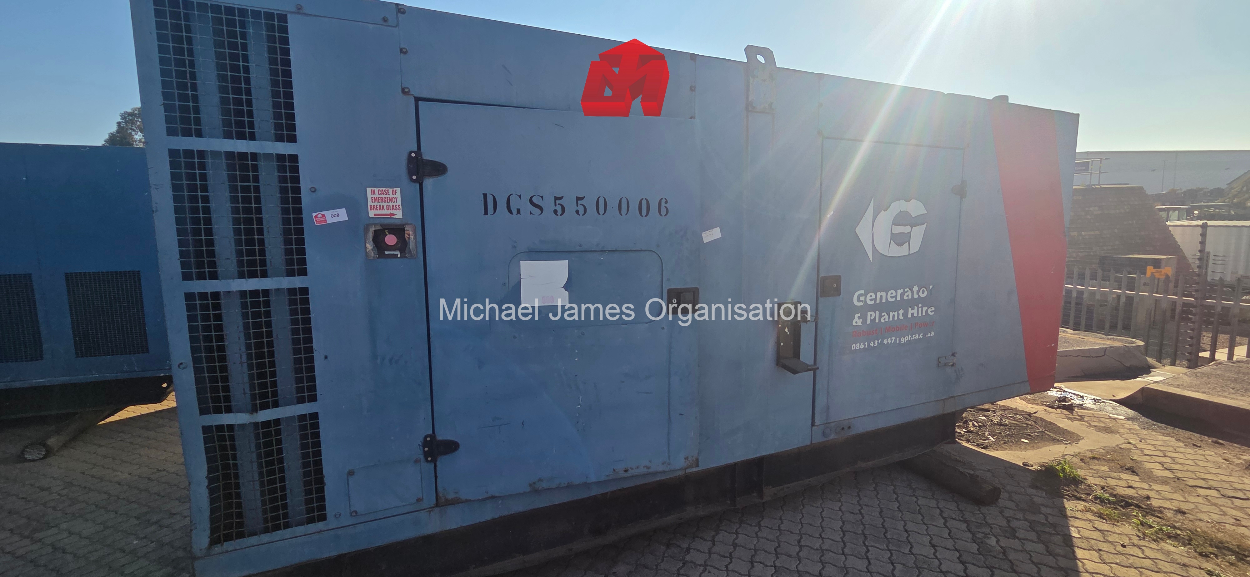 550KVA VOLVO GENERATOR , DGS550.006 thumbnail 3
