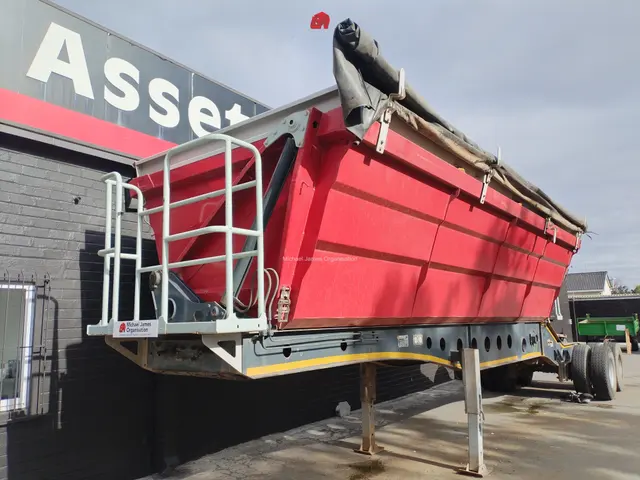 2015 AFRIT SIDETIPPER LINK TRAILER