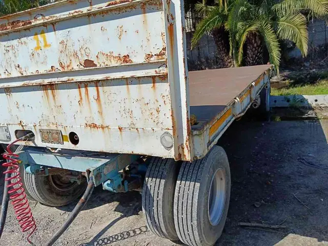 1996 HOMEBUILT FLAT DECK SINGLE AXLE
