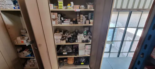 Contents of cupboard