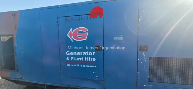 500KVA PERKINS GENERATOR , DGS500.013 (STC)
