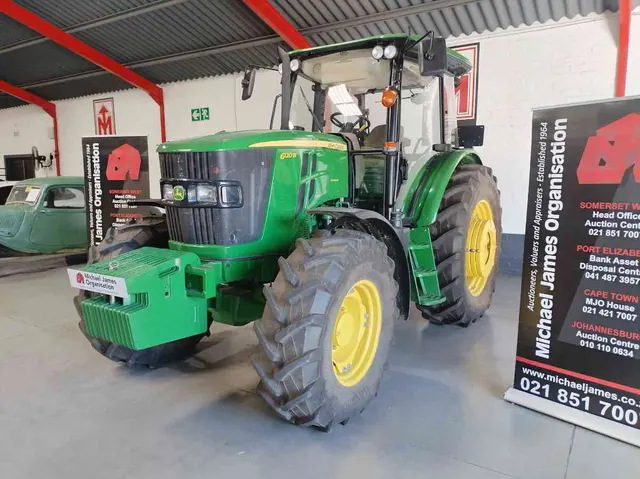 2021 JOHN DEERE 6120 B TRACTOR