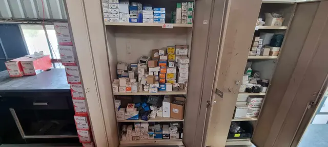 Contents of cupboard