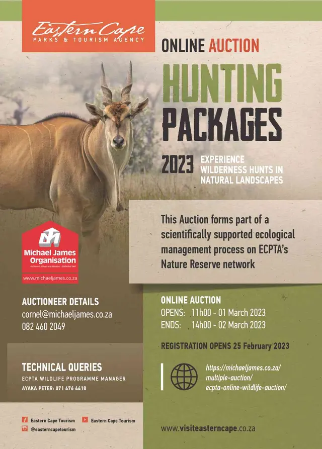 SA Hunters: 12 - 16 June 2023