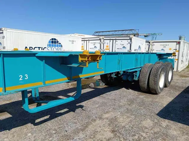 1993 SA TRUCK BODIES DOUBLE AXLE SKELETAL