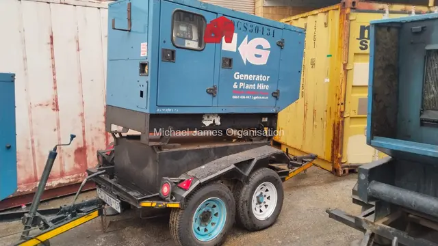5 X VARIOUS SIZED MOBILE GENERATORS