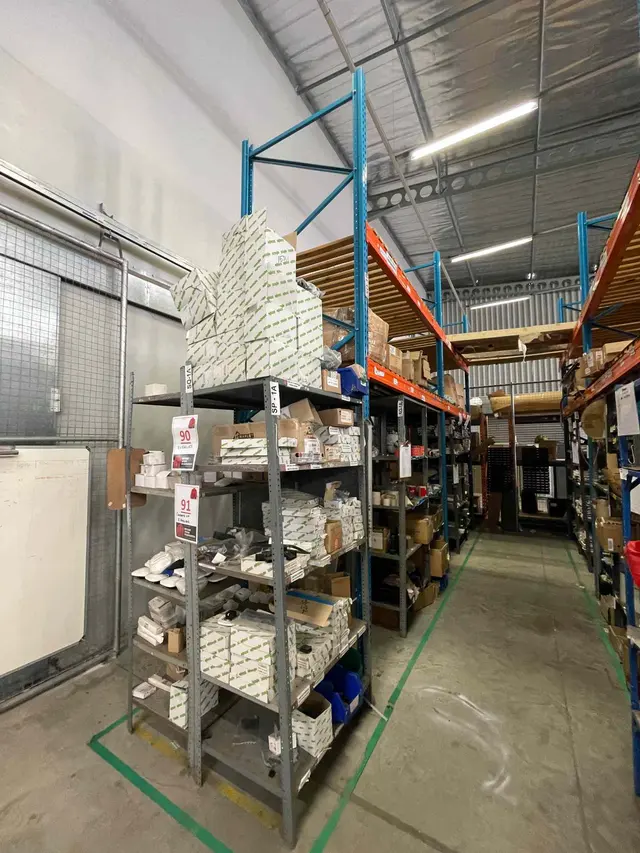 3 X SHELVING UNITS