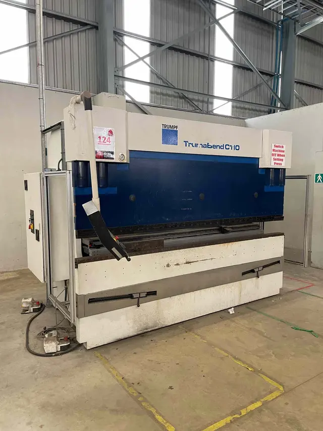 TRUMABEND C110 HYDRAULIC BENDER SN: B0202A0076