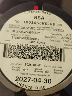 2021 LAND ROVER DISCOVERY SPORT 2.0D HSE R-DYNAMIC(D180) thumbnail 12