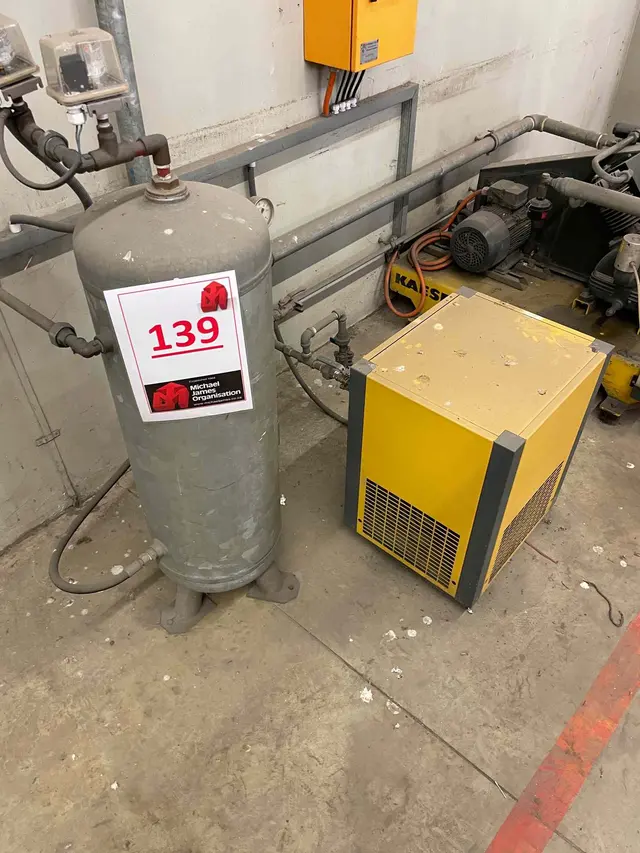 KAESER COMPRESSOR WITH PUMP & TANK
