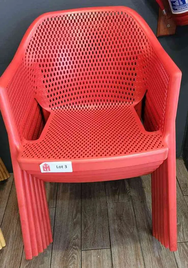 6 x Red Chairs
