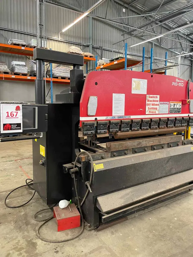 OMADA CNC BENDING MACHINE MODEL - RG-8024EV3 SN: S0243070