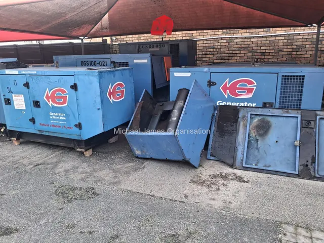 Urgent Liquidation Auction - Generator Plant Hire Equipment A-3682