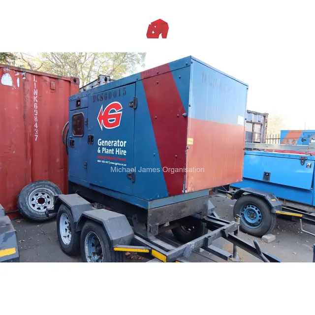 Urgent Online Liquidation Auction - Generator and Plant Hire - Durban in conjunction with Peter Maskell Auctioneers A-3685