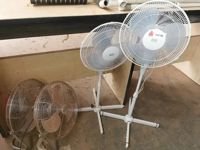 Lot 96 - 4 x Fans