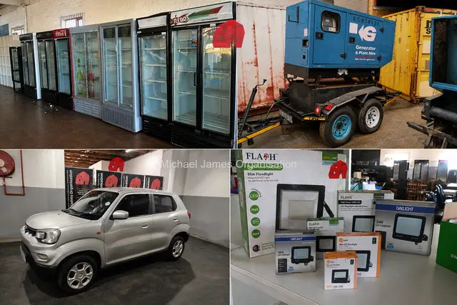 Warehouse Auction -Vehicles -Containers Household Furniture - Catering Equipment & Electrical components A-3681