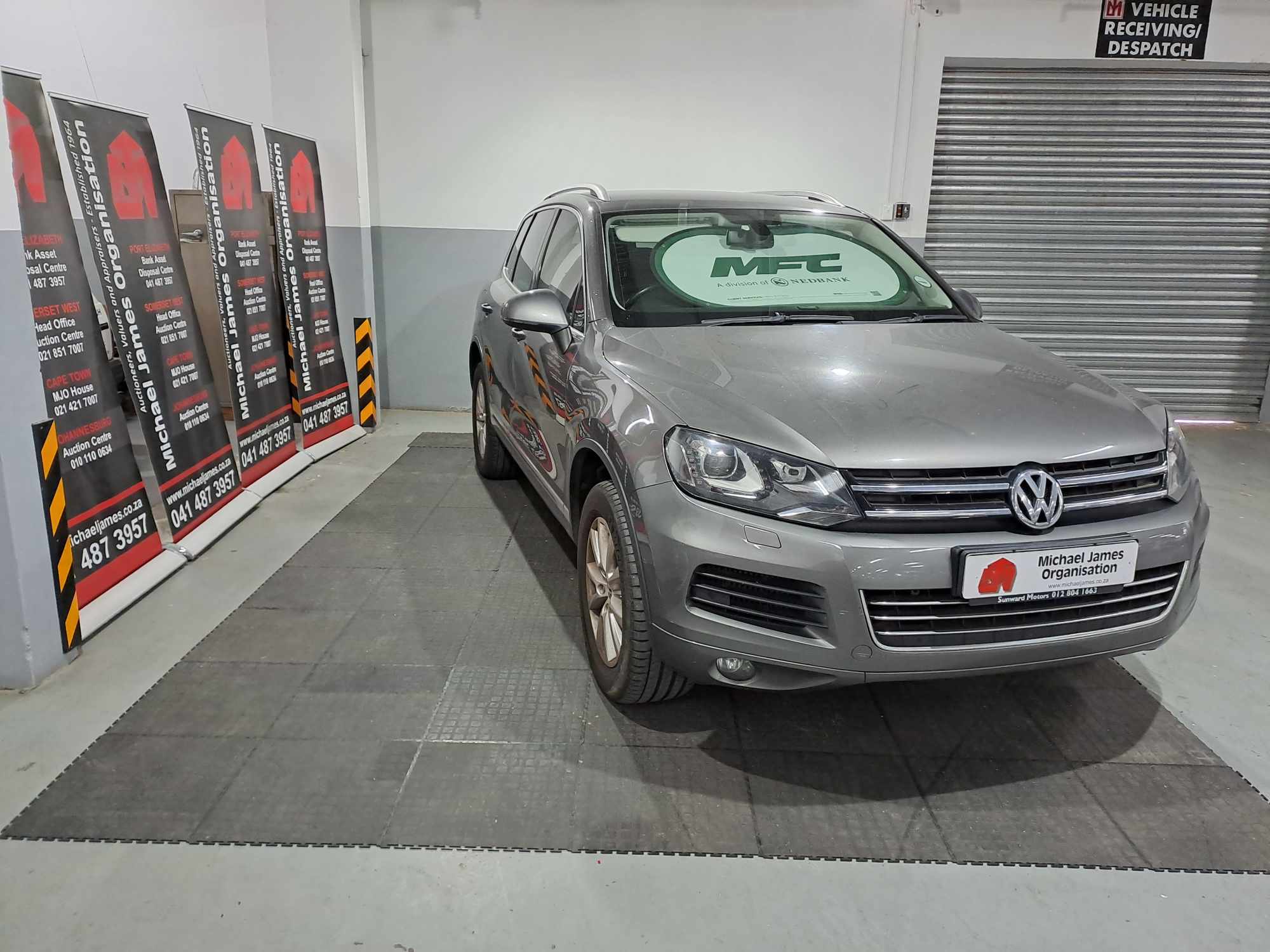 2012 VOLKSWAGEN TOUAREG 3.0 V6 TDI TIP BLU MOT 180kw thumbnail 5