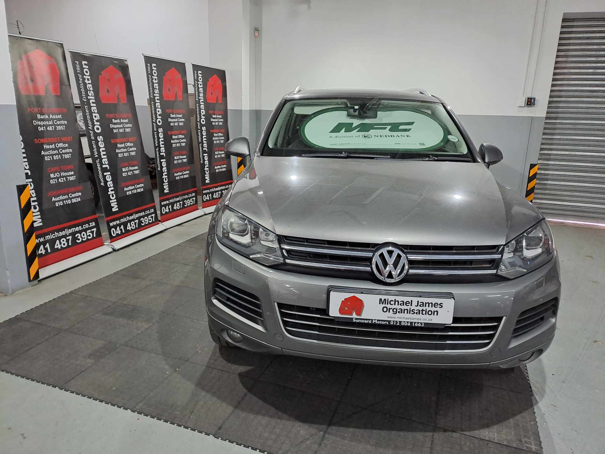 2012 VOLKSWAGEN TOUAREG 3.0 V6 TDI TIP BLU MOT 180kw thumbnail 8