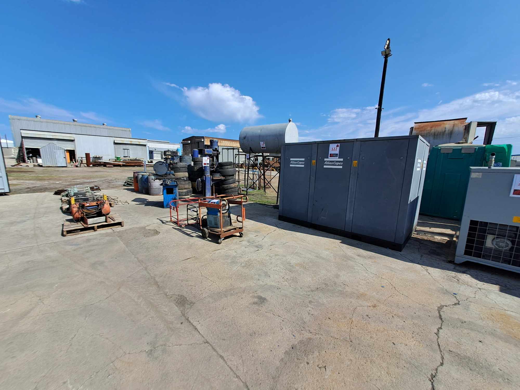 TLB, Bowsers, Trailers, Compressors, Scaffolding, Tools, and Office Furniture thumbnail 84