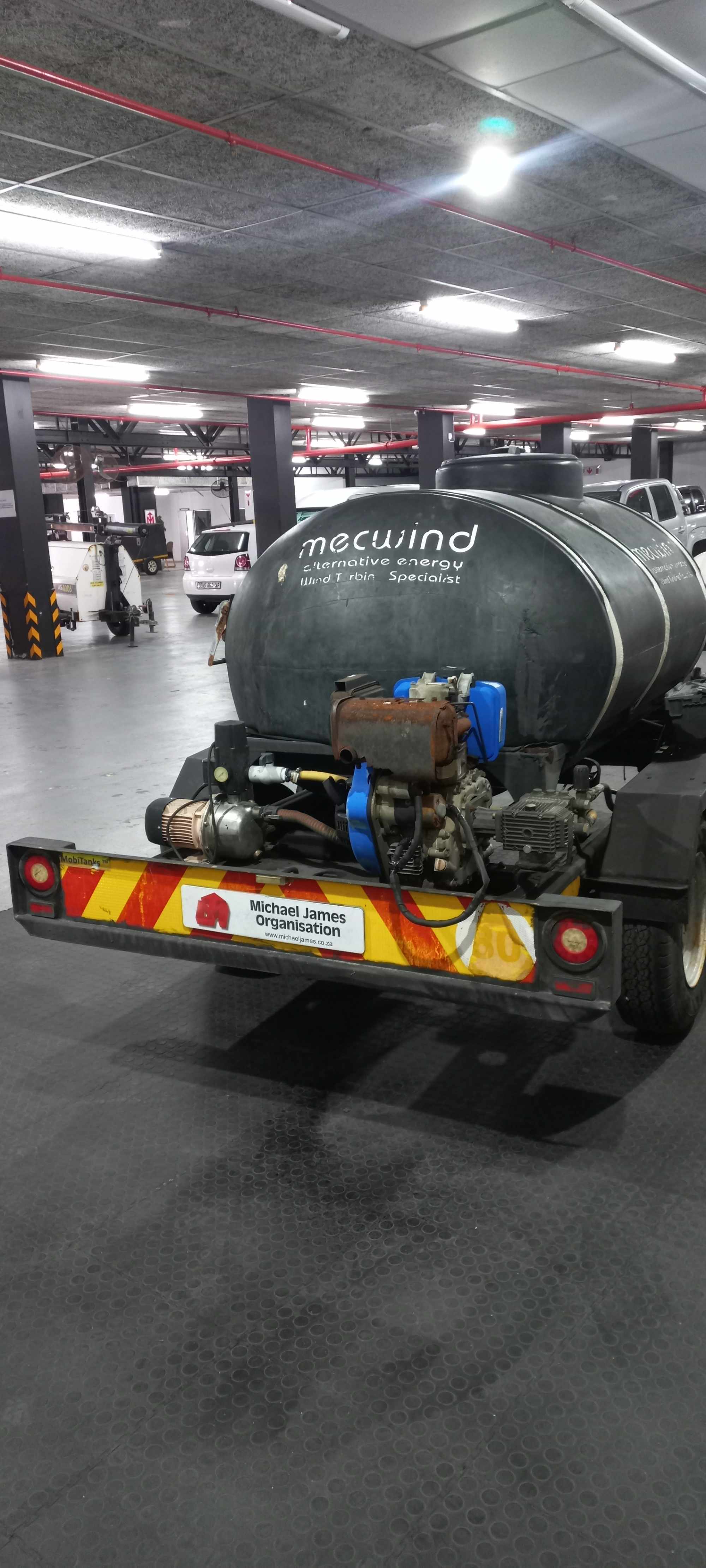 Water Tank Trailer - Including Water Pump, Generator & High Pressure Sprayer thumbnail 3