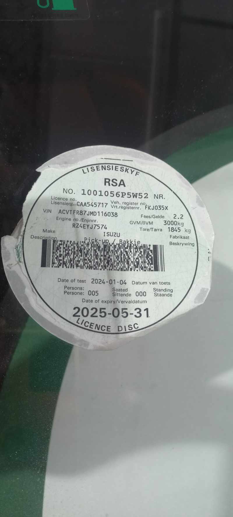 2023 ISUZU D-MAX 1.9 Ddi HR LS A/T D/C P/U thumbnail 4