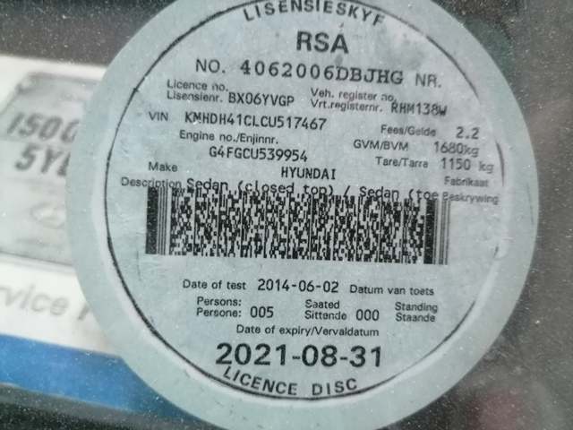 2012 Hyundai Elantra 1.6 thumbnail 10