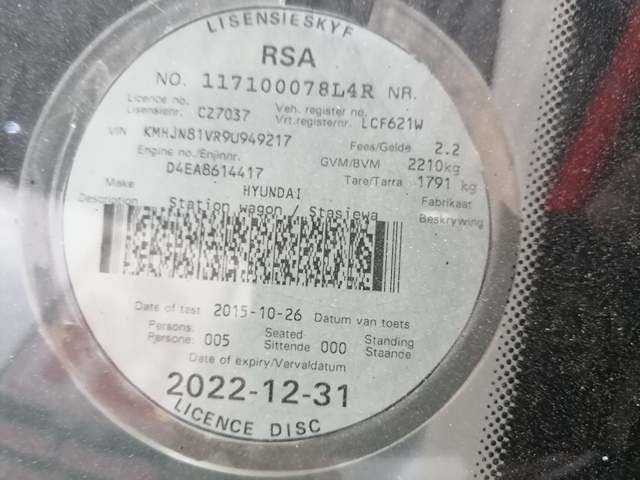 2008 Hyundai Tucson 2.0 CRDI Auto thumbnail 9