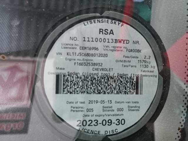 2013 Chevrolet Aveo 1.6 A/T thumbnail 9