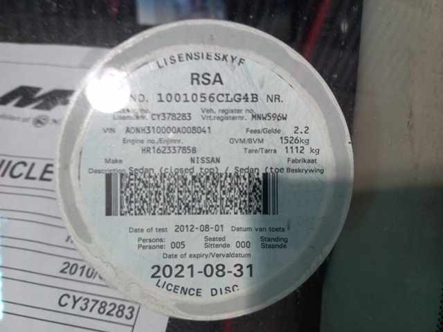 2010 Nissan Tiida 1.6 thumbnail 7