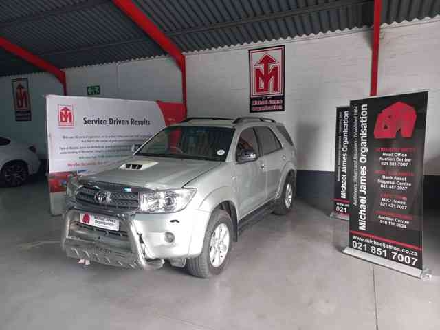 2011 Toyota Fortuner 3.0D (NON RUNNER)