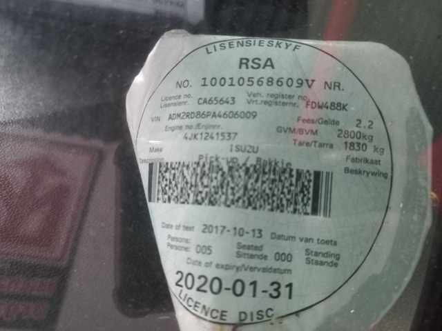 2013 Isuzu KB 250 D-TEQ P/U D/C thumbnail 10