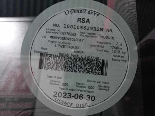 2022 Honda HR-V 1.5 CVT thumbnail 10