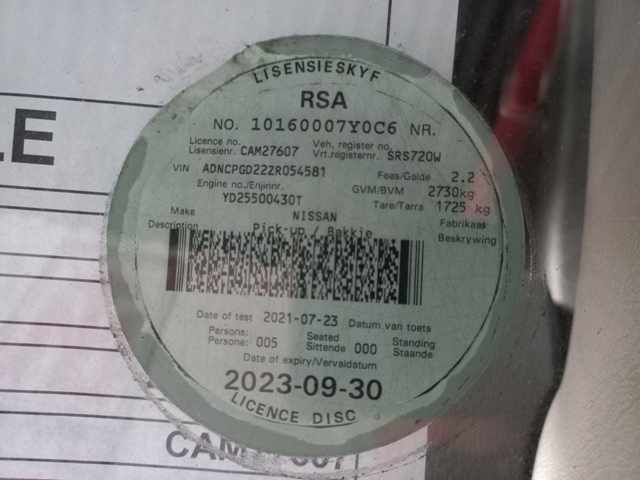2013 Nissan Hardbody NP300 2.5 TDi P/U D/C thumbnail 10